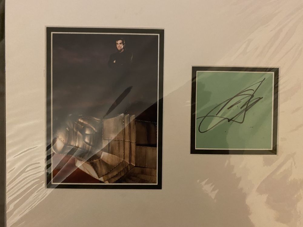 Lot 571: David Copperfield 12x10 display piece, mounted to a...