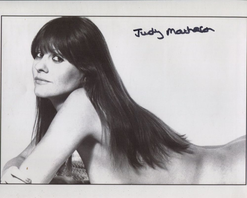 Lot 621: Hammer Horror movie scream queen actress Judy Matheson...