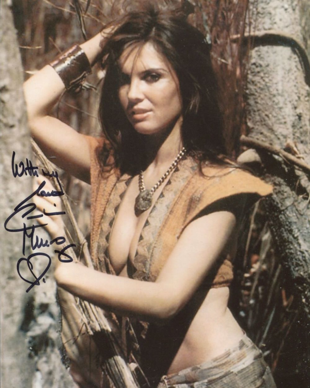 Lot 627: 007 Bond actress Caroline Munro signed At The...