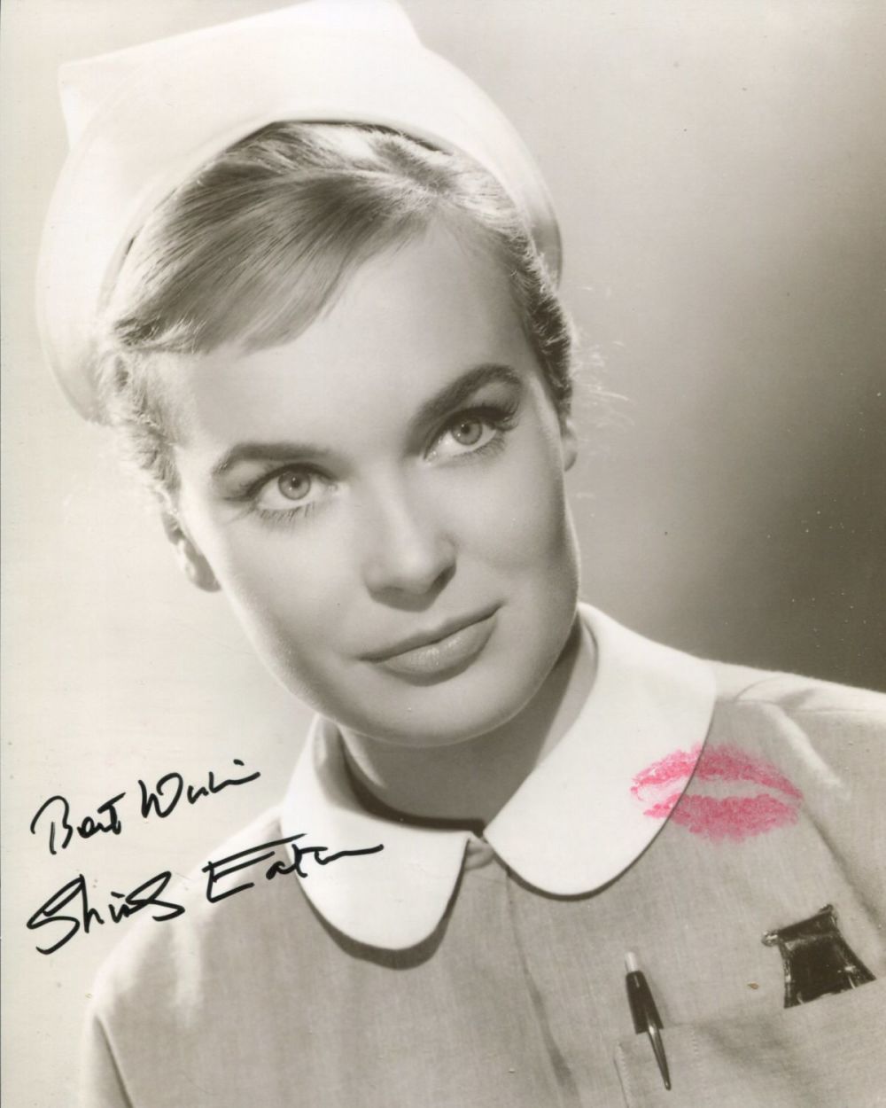 Lot 632: 007 James Bond actress Shirley Eaton signed and...