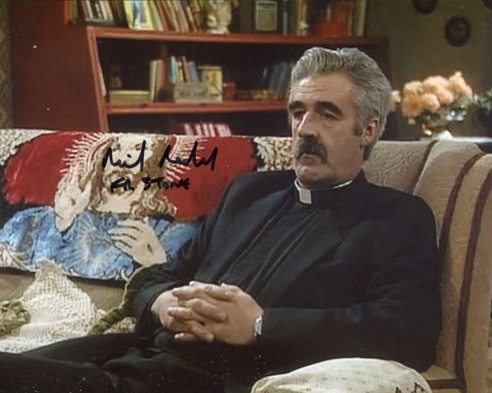 Lot 663: Father Ted comedy series 8x10 photo signed by...