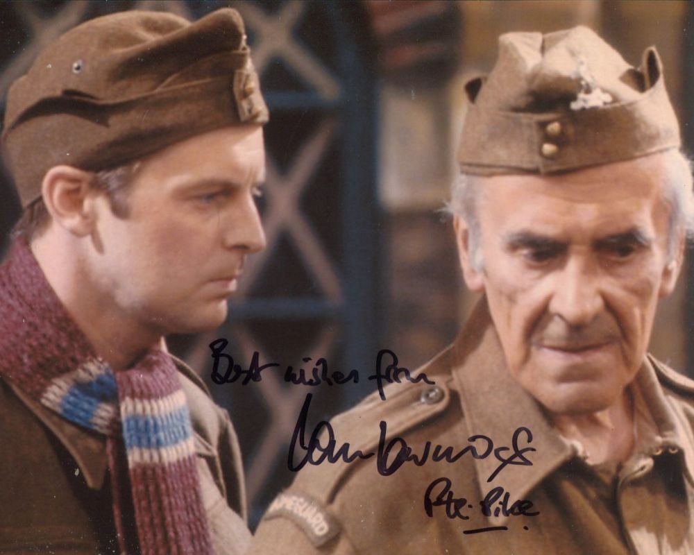 Lot 666: Dad's Army comedy series 8x10 photo signed by...