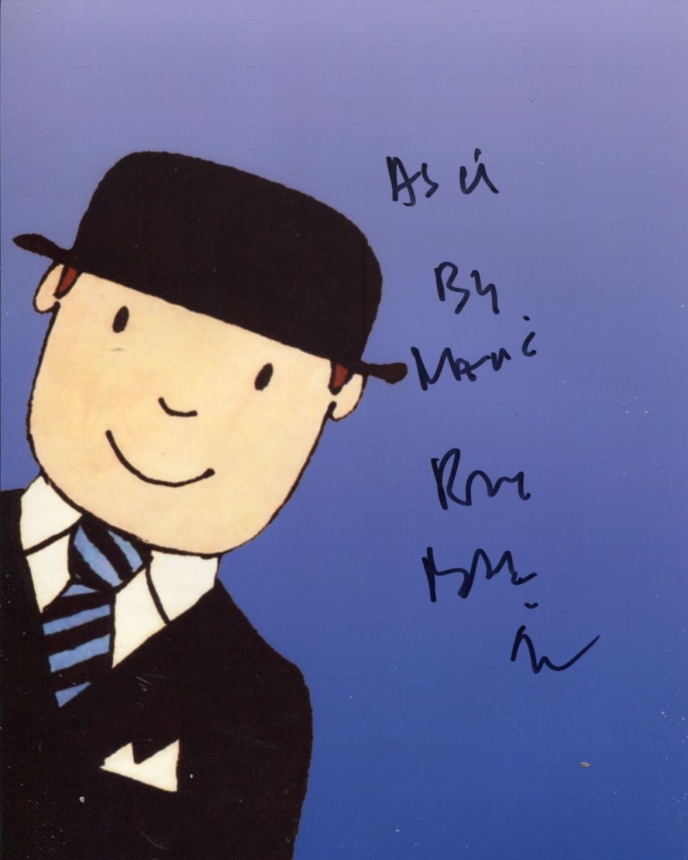 Lot 668: Mr Benn 8x10 photo from the children's TV...