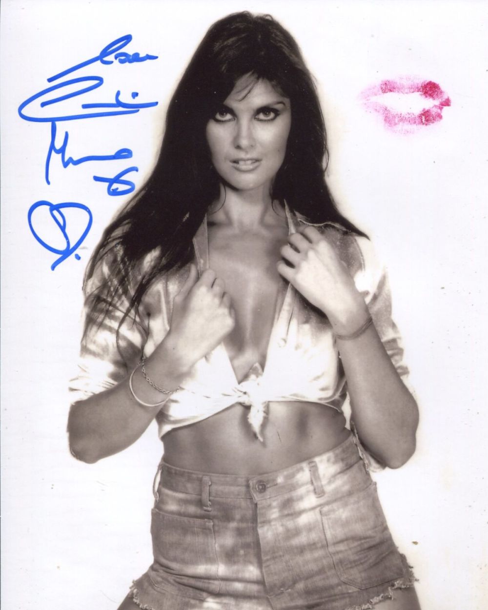 Lot 679: 007 James Bond actress Caroline Munro signed and...