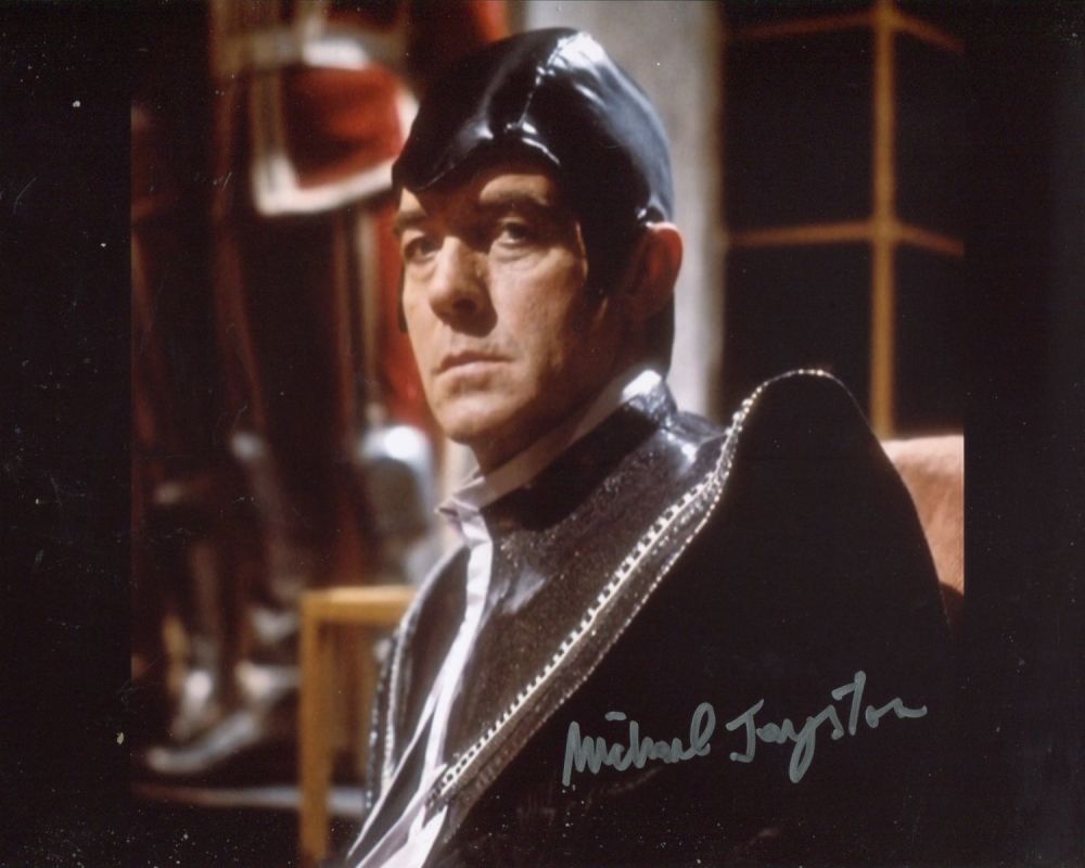 Lot 690: Doctor Who 8x10 photo signed by actor Michael...