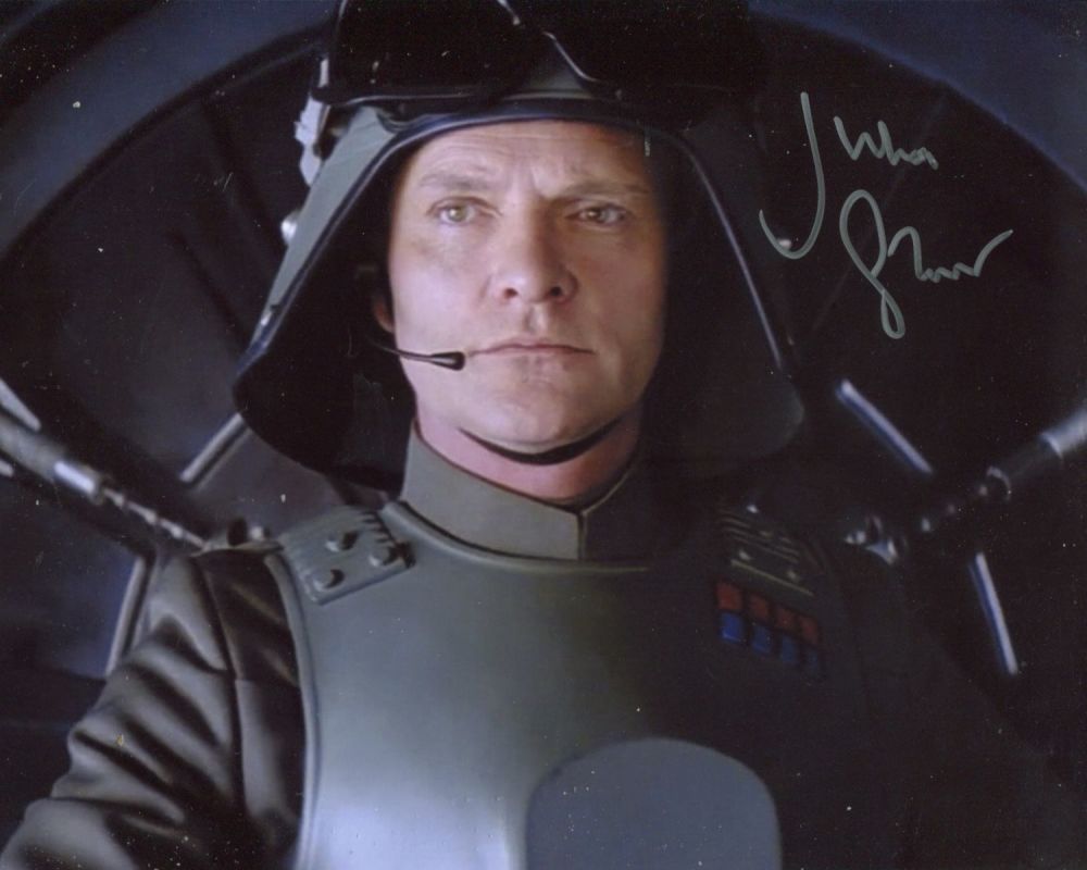 Lot 708: Star Wars 8x10 quote photo signed by General...