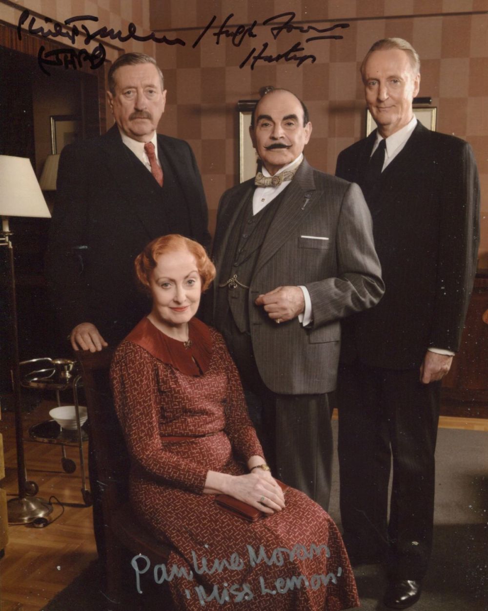 Lot 711: Poirot - TV detective drama series 8x10 photo...