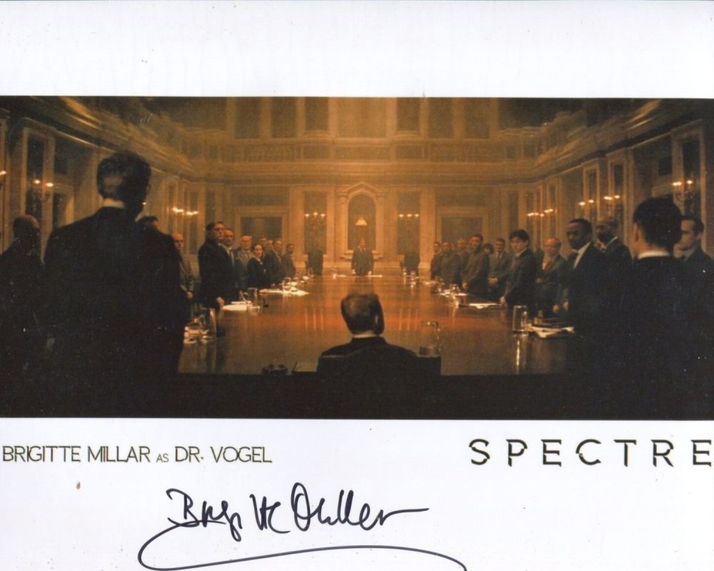 Lot 735: 007 James Bond movie Spectre 8x10 photo signed...