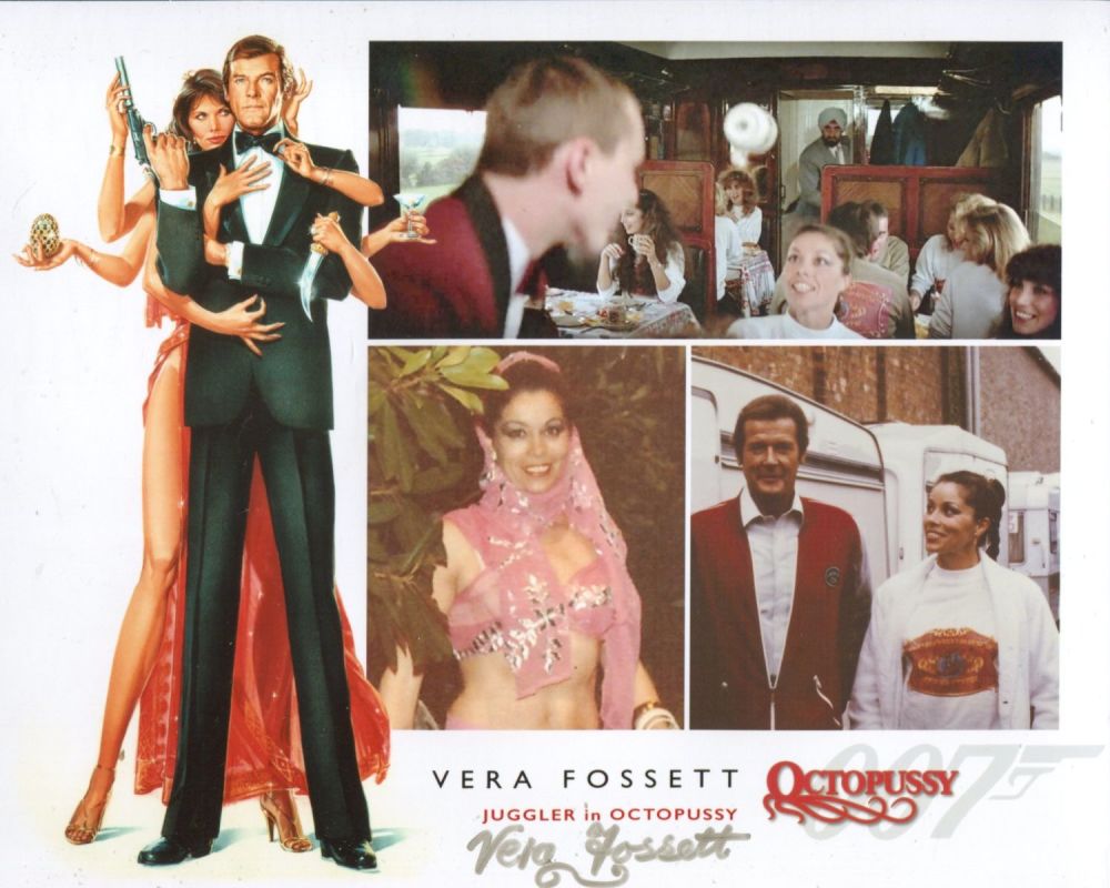 Lot 739: 007 James Bond movie Octopussy 8x10 photo signed...