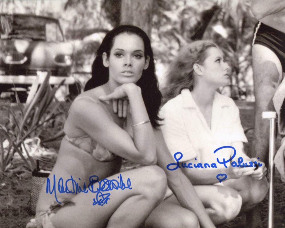 Lot 740: 007 James Bond movie Thunderball 8x10 photo signed...