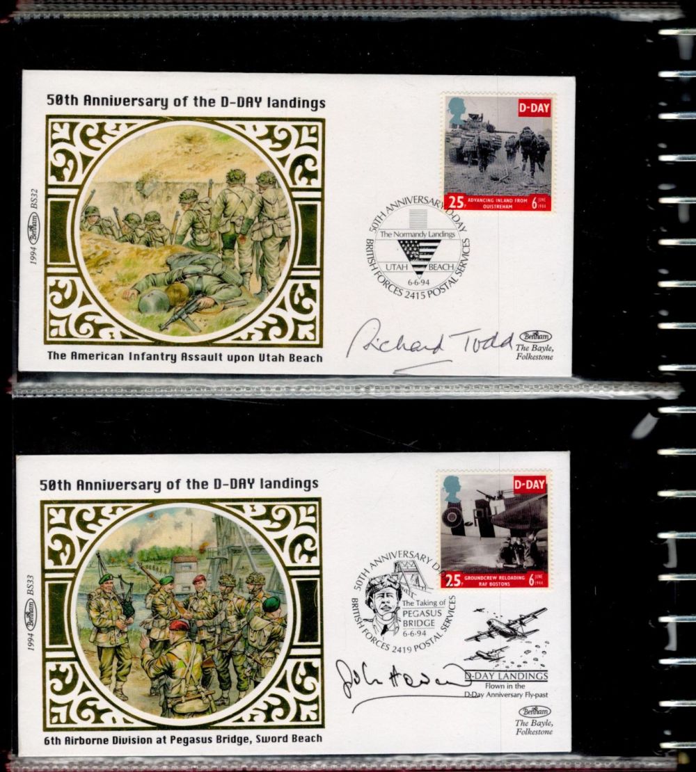 Lot 56: World War II 50TH Anniversary collection includes 25...
