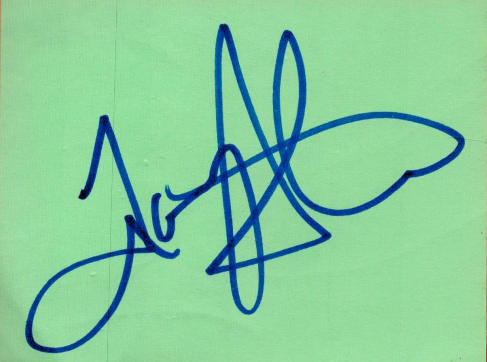 Lot 81: Tennis Tracy Austin signed 4x3 album page. Good...