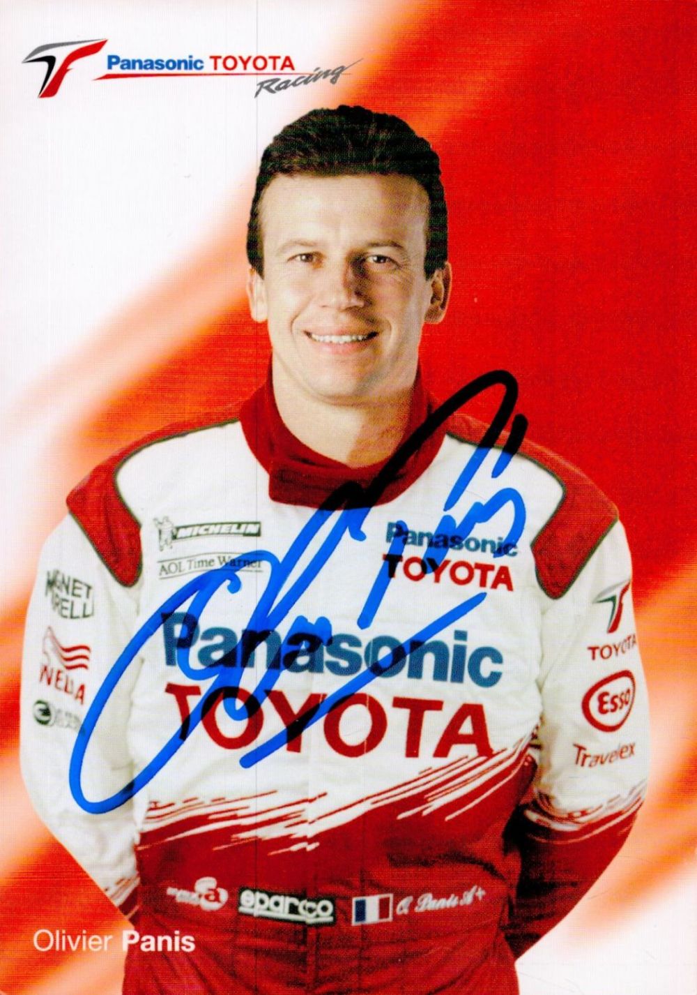 Lot 97: Motor Racing Olivier Panis signed 6x4 Panasonic Toyota...