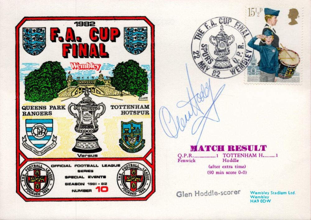 Lot 162: Glenn Hoddle signed official Queens Park Rangers V...