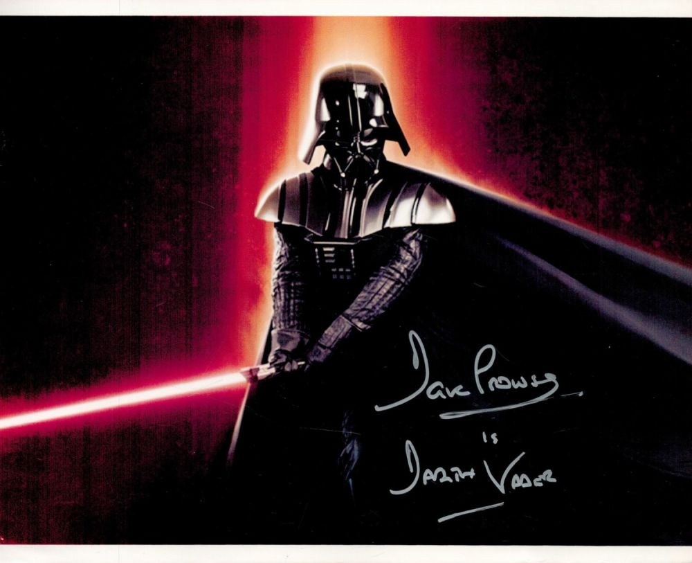 Lot 165: Dave Prowse signed 10x8 colour photo. Prowse MBE...