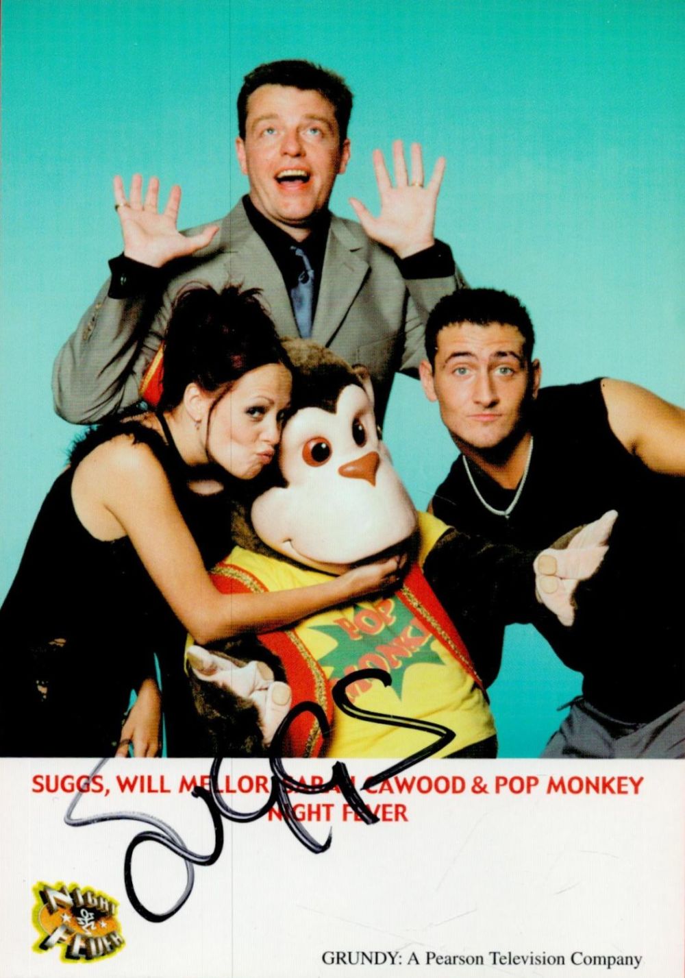 Lot 170: Suggs, Madness Front Man Signed TV Show Promo...