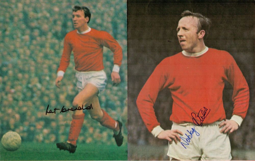 Lot 192: Football Signed Collection of 6 Man Utd Legends...