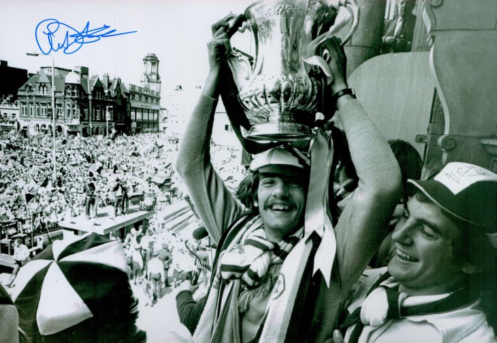 Lot 198: West Ham Legend Alan Devonshire Signed 12x8 inch...