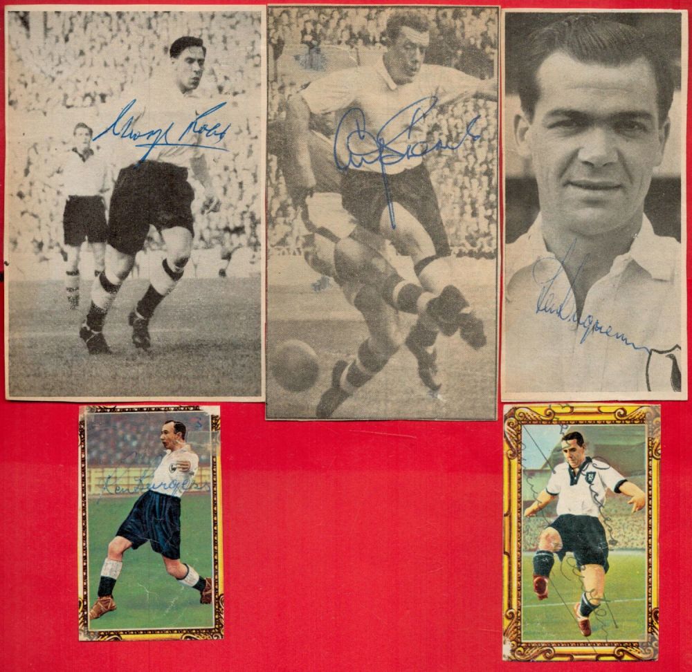 Lot 271: Collection of 6 Signed Newspaper Clippings. Various Sizes....