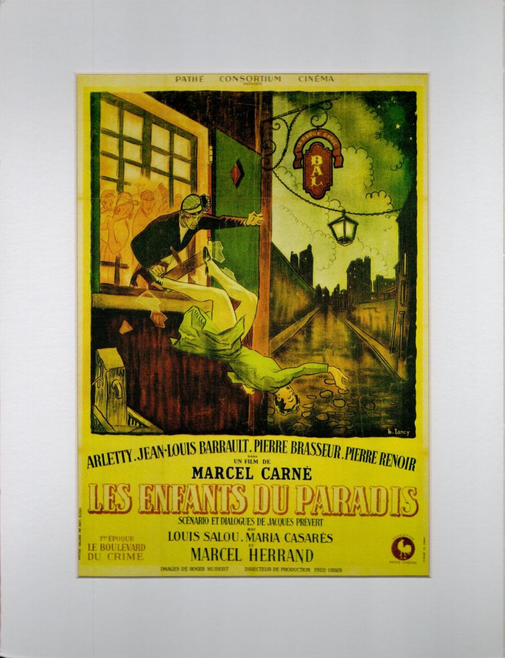 Lot 287: Les Enfants Du Paradis Colour French Language Colour...