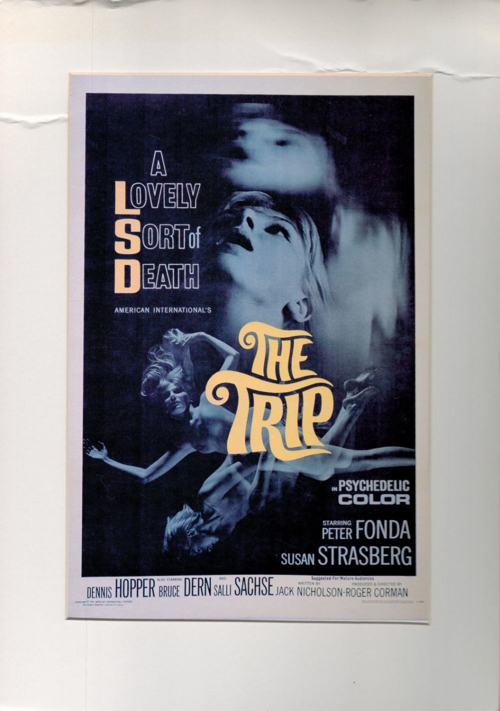 Lot 290: The Trip Starring Peter Fonda Colour Magazine Cutting...