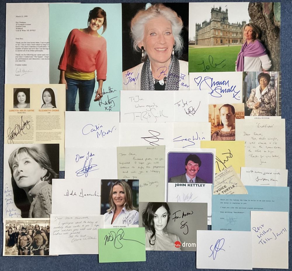 Lot 369: Tv, Film And Politics Collection of 30 Genuine...