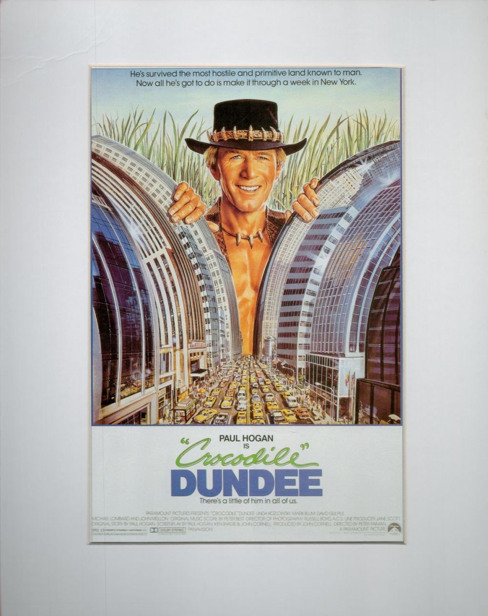 Lot 386: Paul Hogan is Crocodile Dundee Colour Magazine Cutting,...