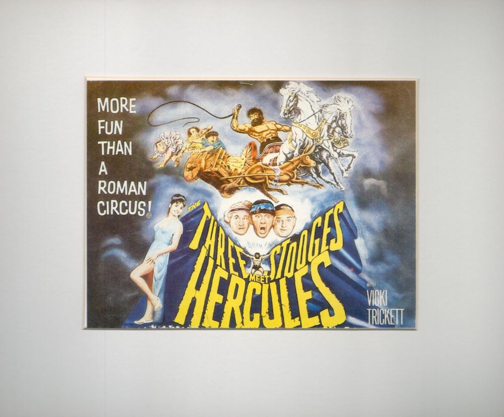 Lot 388: Three Stooges Meet Hercules Colour Magazine cutting, attached...