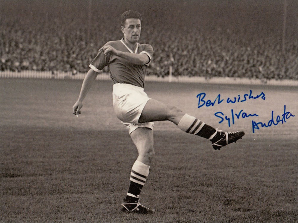 Lot 418: Autographed Sylvan Anderton 8 X 6 Photo -...