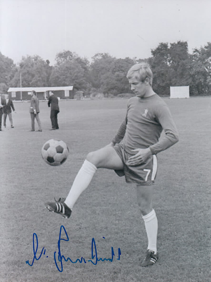 Lot 419: Autographed Alan Birchenall 8 X 6 Photo -...