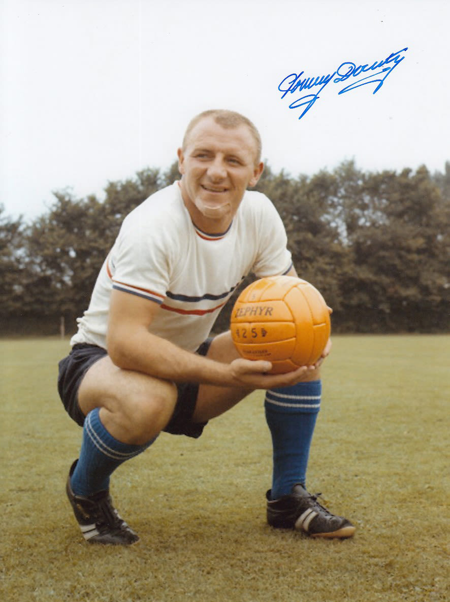 Lot 420: Autographed Tommy Docherty 8 X 6 Photo -...
