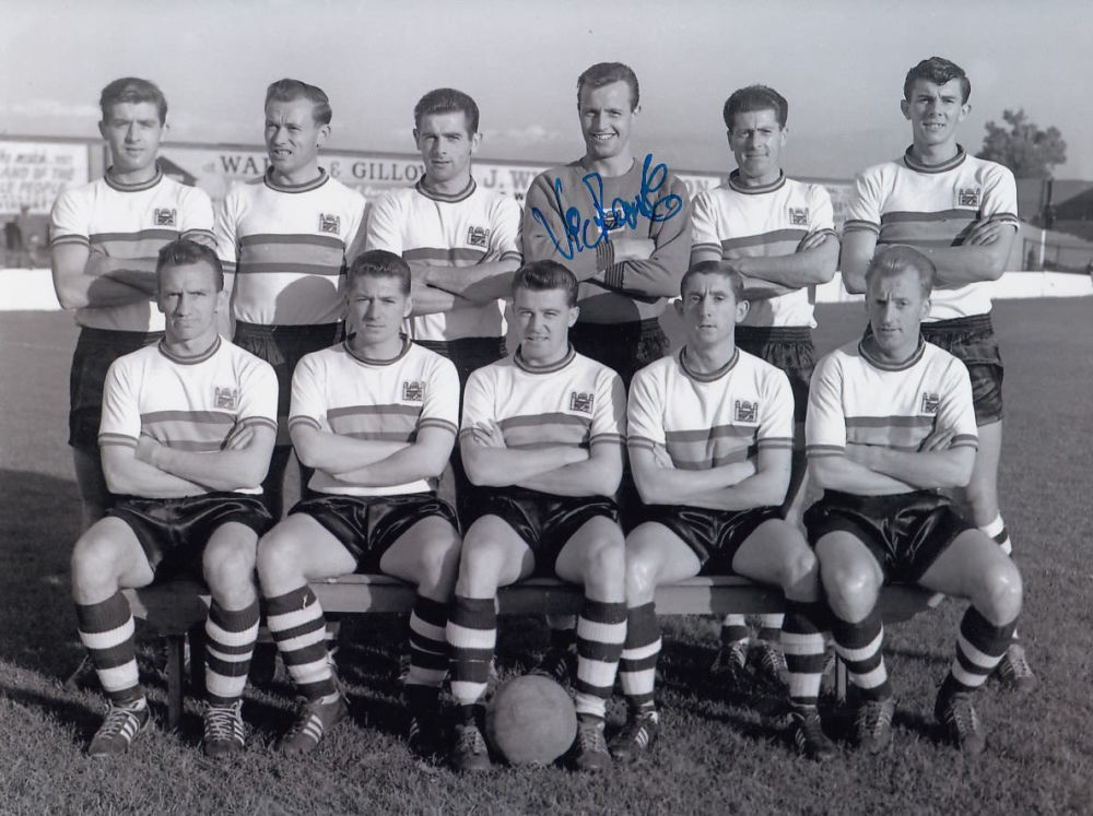 Lot 431: Autographed Vic Rouse 8 X 6 Photo -...