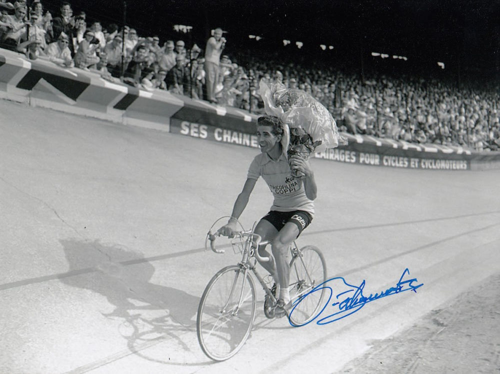Lot 449: Autographed Federico Bahamontes 8 X 6 Photo -...