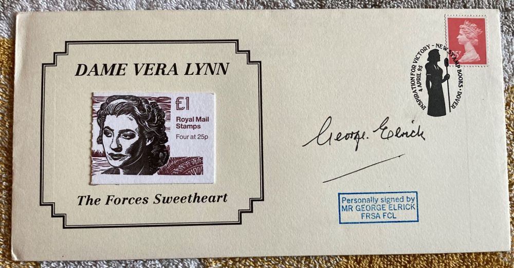 Lot 545: Music George Elrick signed 1995 Dame Vera Lynn...