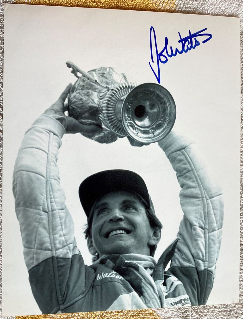 Lot 547: Motor Racing F1 driver John Watson signed 10...