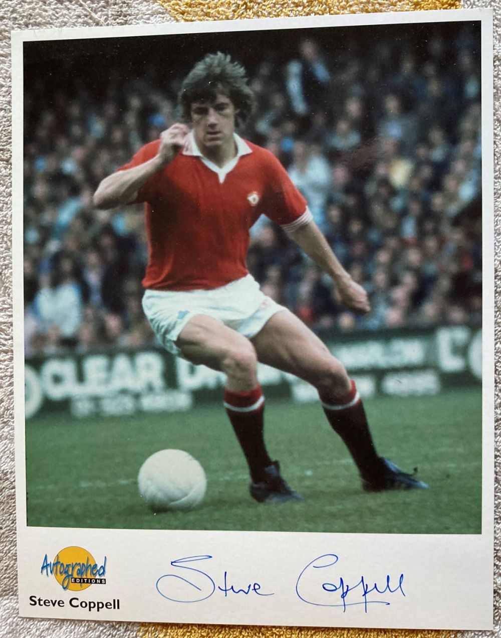 Lot 549: Football Steve Coppell signed 10 x 8 inch...