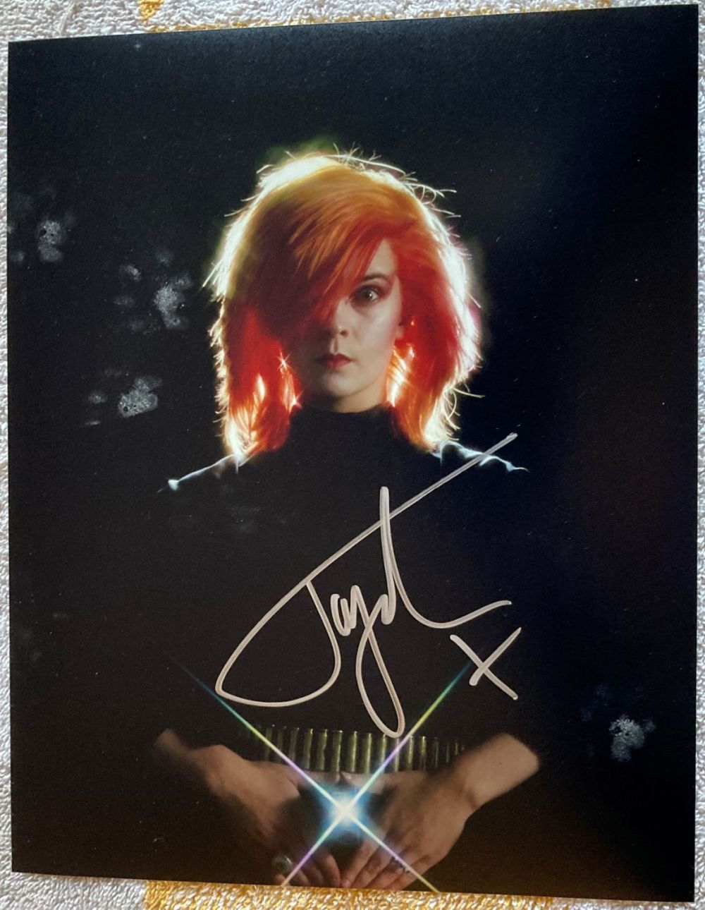 Lot 553: Music Toyah signed 10 x 8 inch colour...
