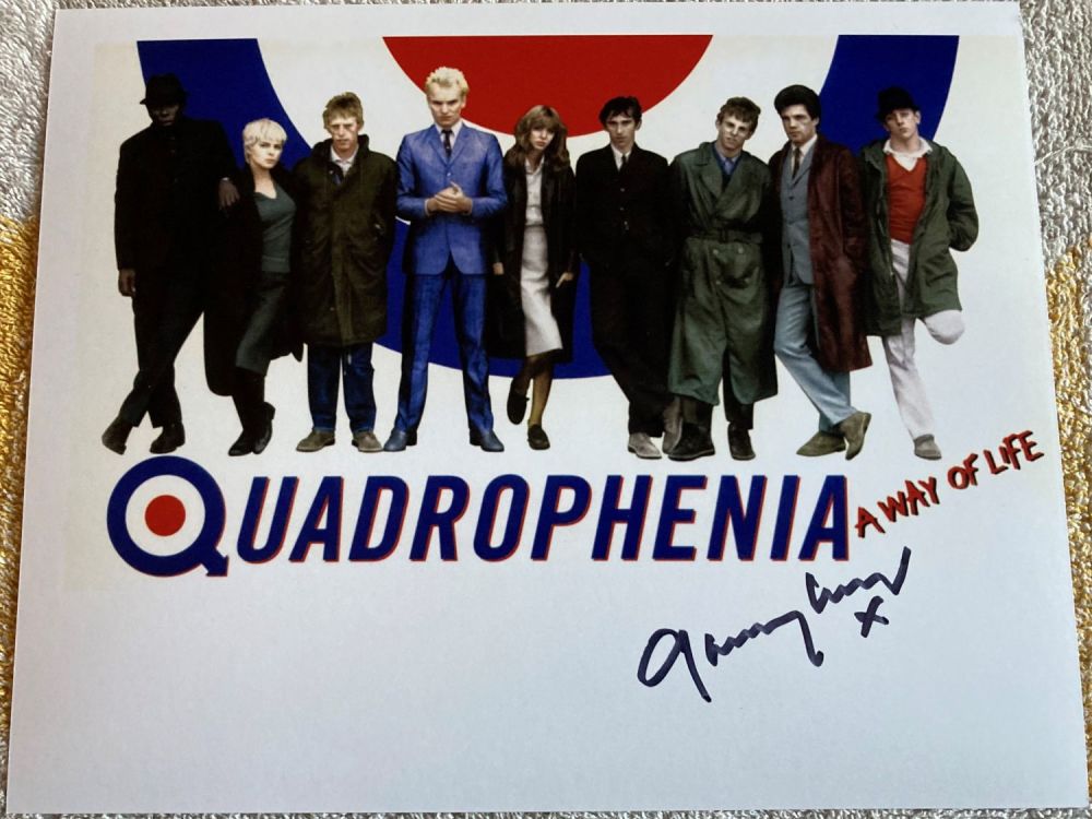 Lot 560: Quadrophenia Garry Cooper signed 10 x 8 inch...