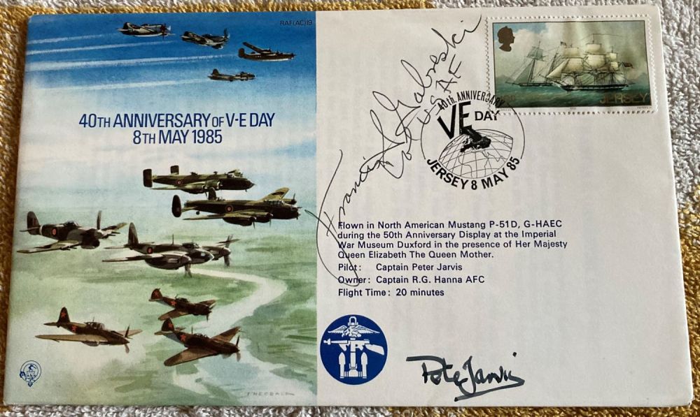 Lot 593: WW2 top US fighter ace Gabby Gabreski signed...