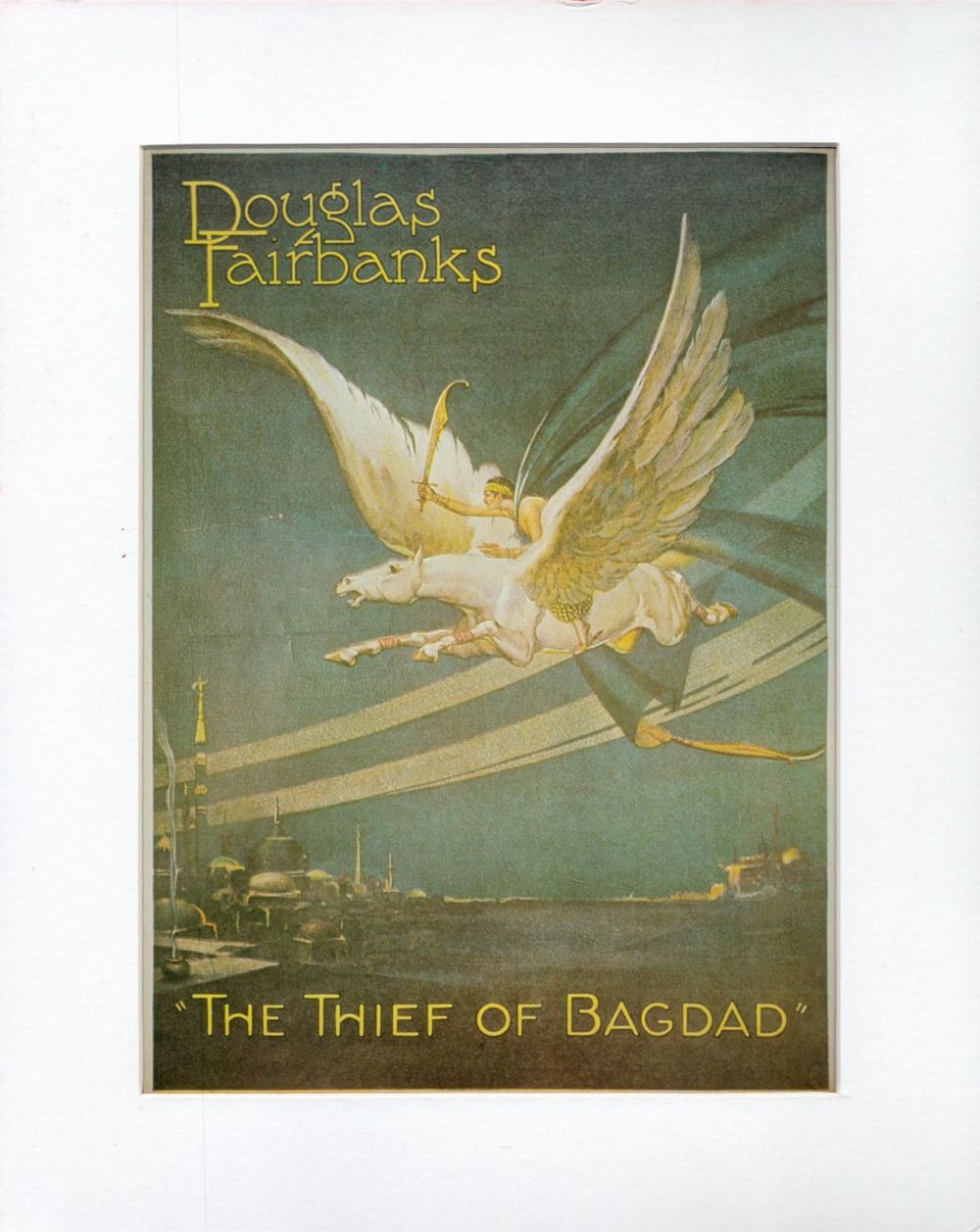 Lot 599: The Thief Of Bagdad Starring Douglas Fairbanks Colour...