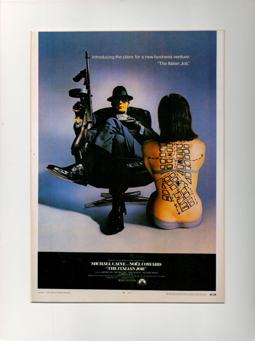 Lot 600: The Italian Job Starring Michael Caine Colour Magazine...