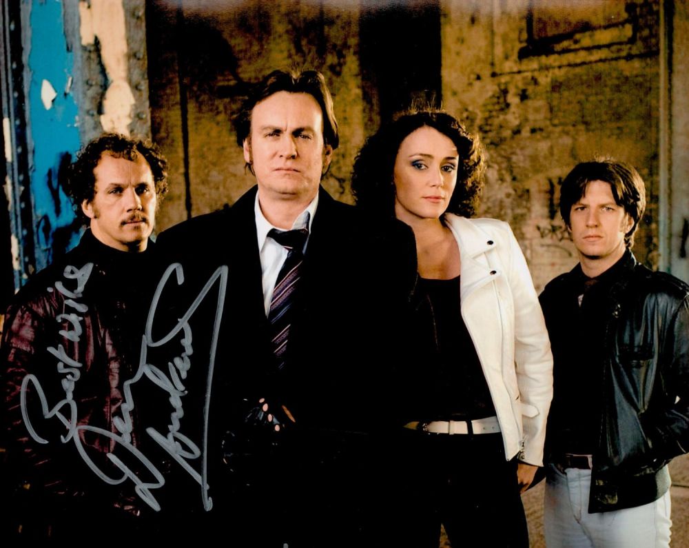 Lot 281: Dean Andrews (Ray Carling-Life On Mars) Signed 10x8...
