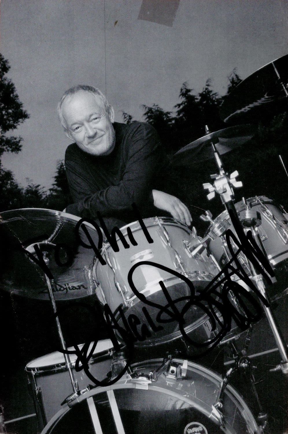 Lot 291: Brian Bennett signed 6x4 black and white photo...