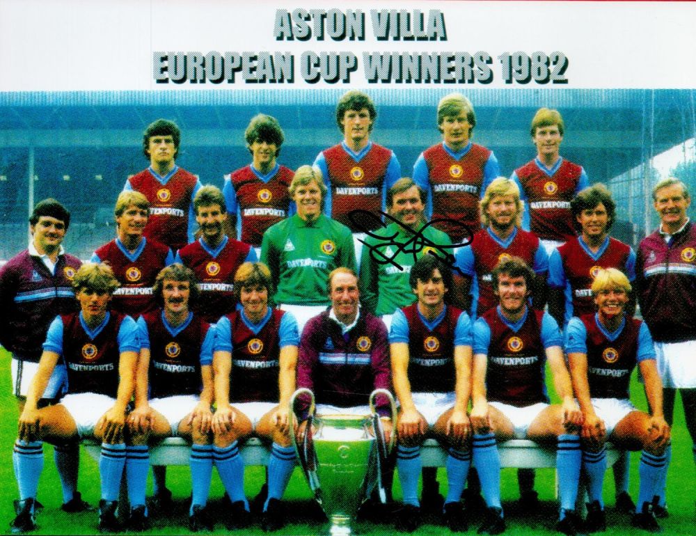 Lot 298: Football. Jimmy Rimmer Signed 10x8 inch Aston Villa...