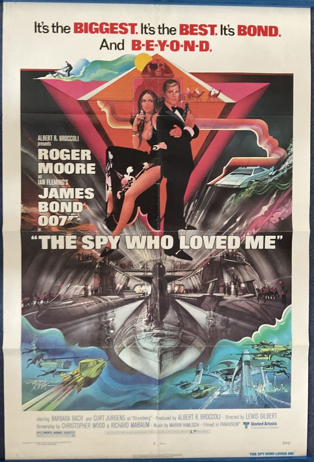Lot 335: James Bond-The Spy Who Loved Me Colour Movie...