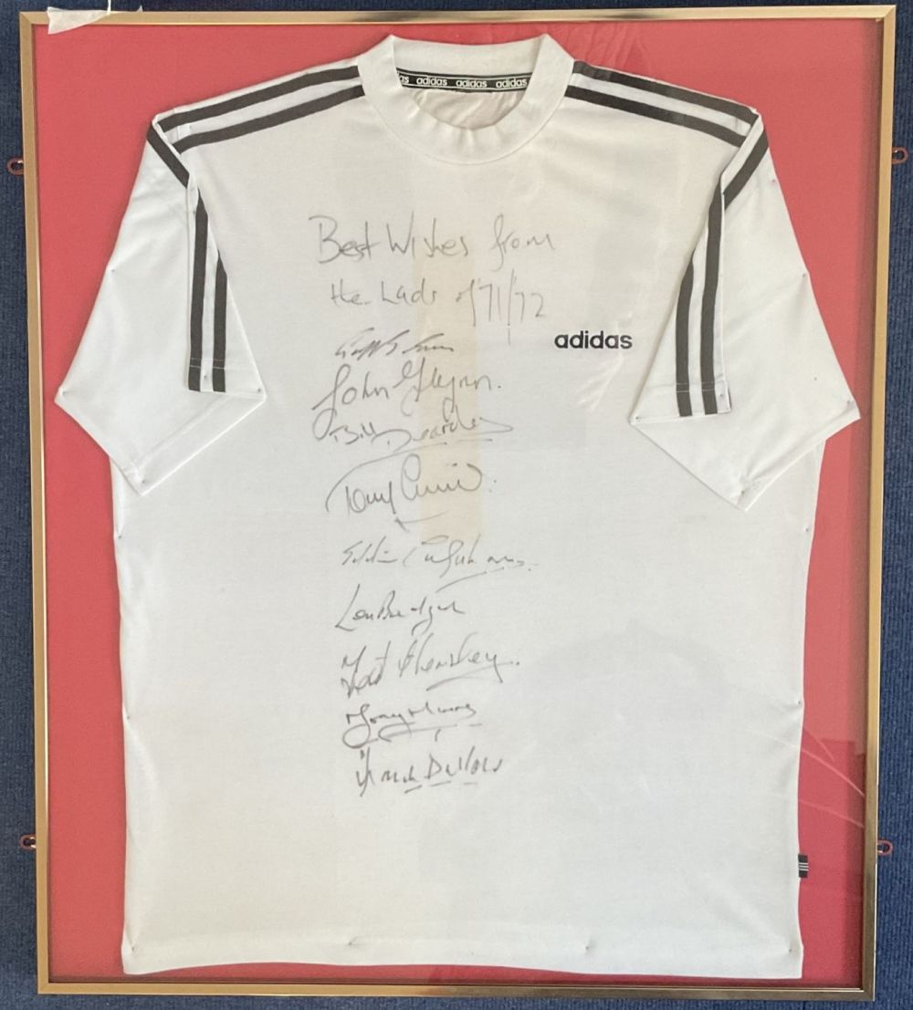 Lot 30: Sheffield United Promotion winning side 1971/72 multi signed...
