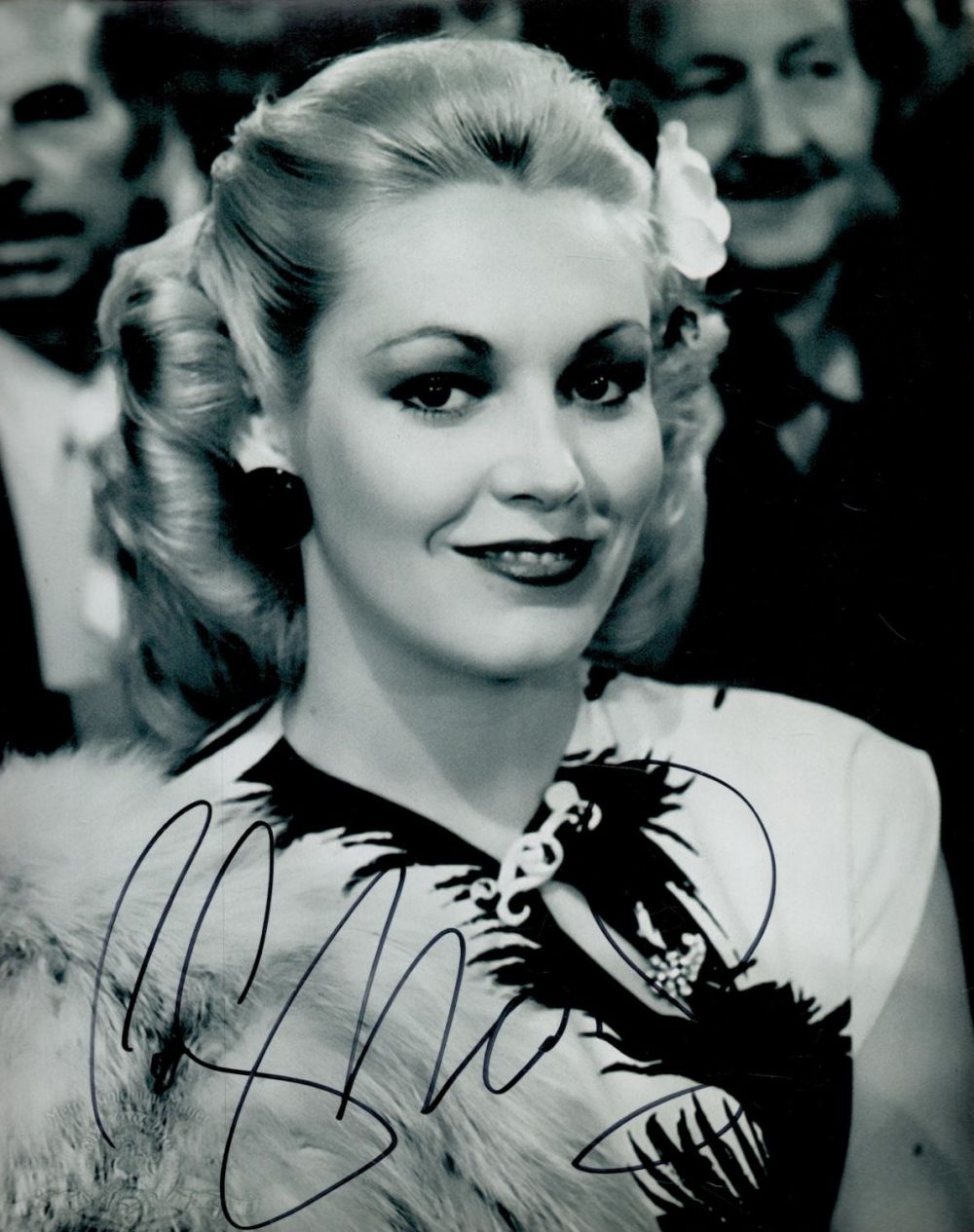 Lot 97: Cathy Moriarty signed 10x8 vintage black and white...