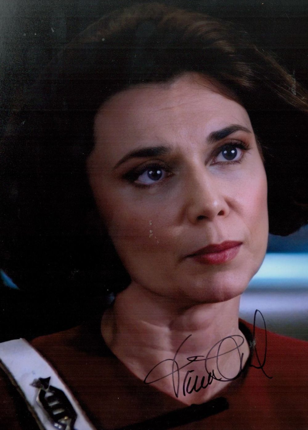 Lot 100: Tricia O'Neil signed 10x8 colour photo. O'Neil is...