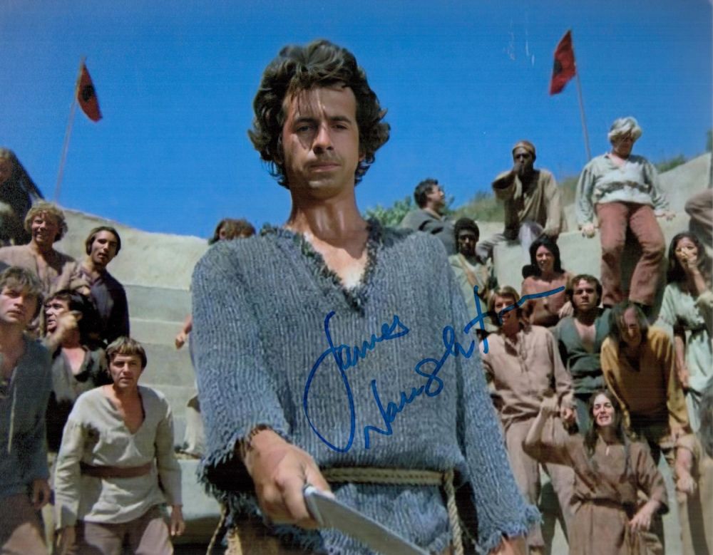 Lot 112: James Naughton signed 10x8 colour photo. Naughton is...