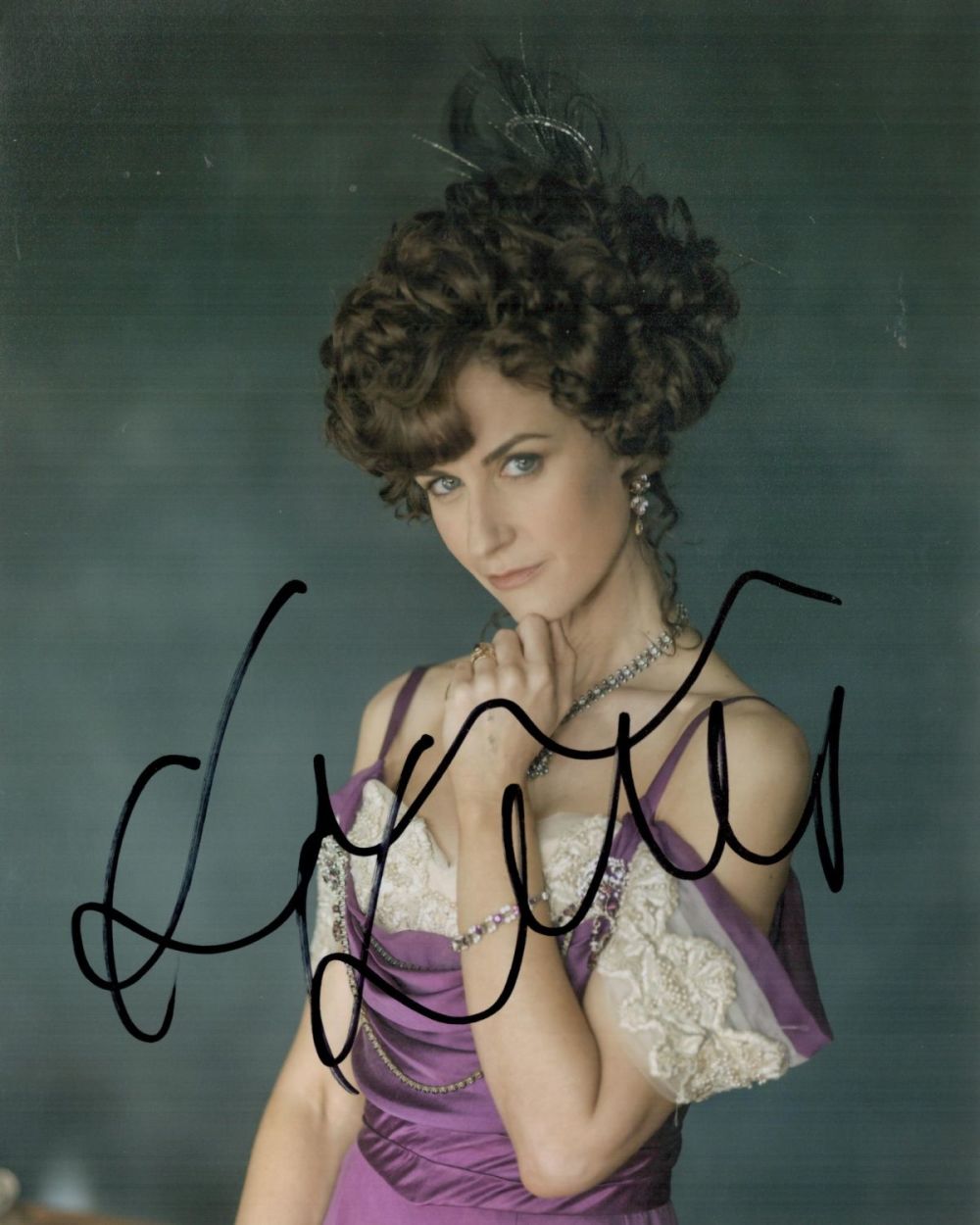 Lot 121: Katherine Kelly signed 10x8 colour photo. Kelly is...